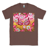 Chestnut Hour Breast Cancer Bra Classic Tee - Artiststas