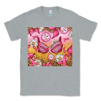 Heather Grey Hour Breast Cancer Bra Classic Tee - Artiststas
