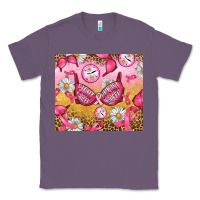 Lavender Hour Breast Cancer Bra Classic Tee - Artiststas