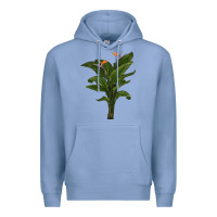 Colony Blue the bird of paradise Premium Hoodie - LillyAllenDesigns