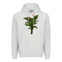 Dove Grey the bird of paradise Premium Hoodie - LillyAllenDesigns