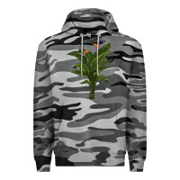 Slate Camo the bird of paradise Premium Hoodie - LillyAllenDesigns