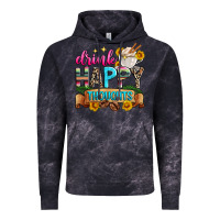Cloud Black drink happy thoughts Vintage Hoodie - Zillion Design Studio