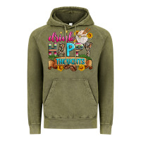 Vintage Olive drink happy thoughts Vintage Hoodie - Zillion Design Studio