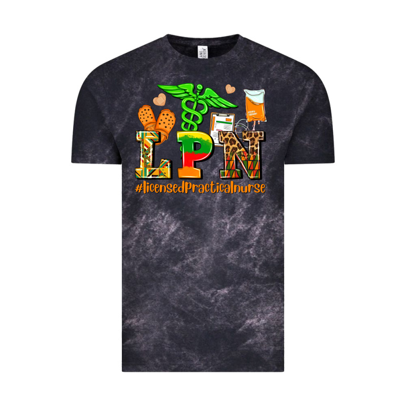 Lpn Juneteenth Licensed Practical Nurse Vintage Tee by AdoDesignShop | Teevron