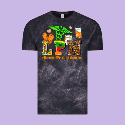 Lpn Juneteenth Licensed Practical Nurse Vintage Tee Designed By Adodesignshop