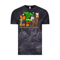 Cloud Black lpn juneteenth licensed practical nurse Vintage Tee - AdoDesignShop