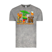Cloud Rock lpn juneteenth licensed practical nurse Vintage Tee - AdoDesignShop