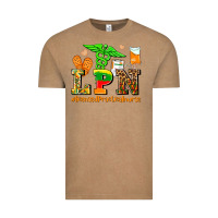 Vintage Coffee lpn juneteenth licensed practical nurse Vintage Tee - AdoDesignShop