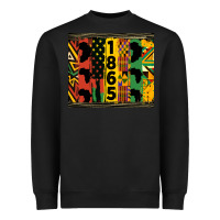 Black juneteenth 1865 tumbler Heavyweight Sweatshirt - HRA Design Shop