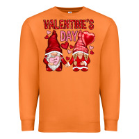 Carrot valentines day with gnomies Premium Sweatshirt - NancyCooperArtShop