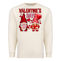 Sandshell valentines day with gnomies Premium Sweatshirt - NancyCooperArtShop