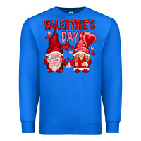 True Royal valentines day with gnomies Premium Sweatshirt - NancyCooperArtShop