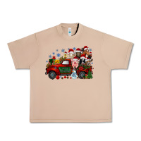 Burro christmas farm animals truck Urban Heavy Tee - RacoonDesign