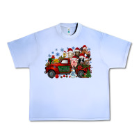 Grape Ice christmas farm animals truck Urban Heavy Tee - RacoonDesign