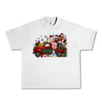Lunar Rock christmas farm animals truck Urban Heavy Tee - RacoonDesign