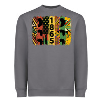 Storm juneteenth brush stroke 2 Heavyweight Sweatshirt - HRA Design Shop