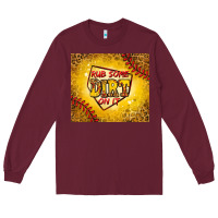 Burgundy rub some dirt on it softball Long Sleeve Tee - Jasminsmagicworld