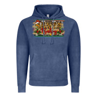 Vintage Denim christmas western santa baby Vintage Hoodie - RanaPortraitStore