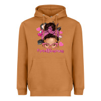 Meerkat small business messy bun Heavyweight Hoodie - NancyCooperArtShop