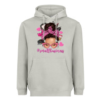 Moon Dust small business messy bun Heavyweight Hoodie - NancyCooperArtShop