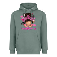 Sage small business messy bun Heavyweight Hoodie - NancyCooperArtShop