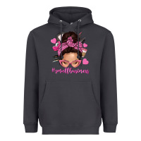 Smoke small business messy bun Heavyweight Hoodie - NancyCooperArtShop
