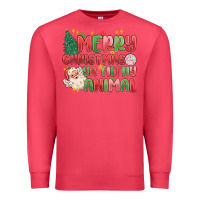 Cardinal merry christmas ya filthy animal Premium Sweatshirt - MaliasSmallBusiness