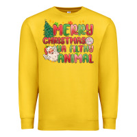 Lemon merry christmas ya filthy animal Premium Sweatshirt - MaliasSmallBusiness