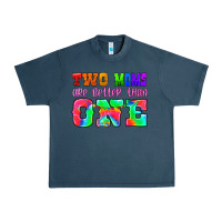 Midnight Navy two moms are better than one Urban Heavy Tee - HRA Design Shop