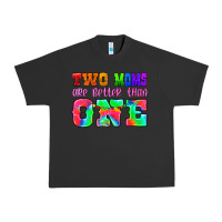 Pigment Black two moms are better than one Urban Heavy Tee - HRA Design Shop