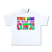 White two moms are better than one Urban Heavy Tee - HRA Design Shop