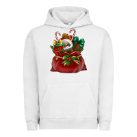 Pigment Lunar Rock Chrismas Santa claus bag Urban Hoodie - NancyCooperArtShop
