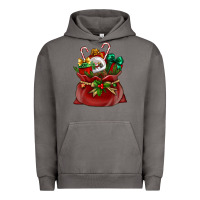 Pigment Tornado Chrismas Santa claus bag Urban Hoodie - NancyCooperArtShop