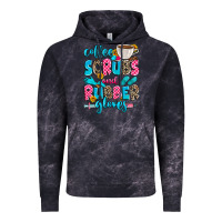 Cloud Black coffee scrubs and rubber gloves Vintage Hoodie - Zillion Design Studio