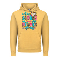 Vintage Mustard coffee scrubs and rubber gloves Vintage Hoodie - Zillion Design Studio