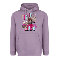 Lavender tis the season winter skull Heavyweight Hoodie - NancyCooperArtShop