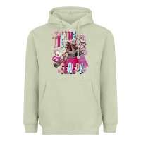 Matcha tis the season winter skull Heavyweight Hoodie - NancyCooperArtShop