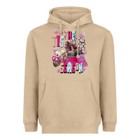 Mushroom tis the season winter skull Heavyweight Hoodie - NancyCooperArtShop