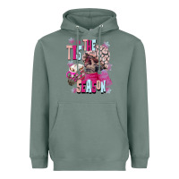 Sage tis the season winter skull Heavyweight Hoodie - NancyCooperArtShop