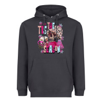 Smoke tis the season winter skull Heavyweight Hoodie - NancyCooperArtShop
