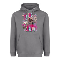 Storm tis the season winter skull Heavyweight Hoodie - NancyCooperArtShop