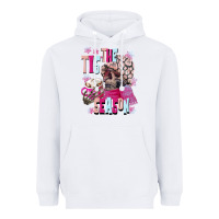 White tis the season winter skull Heavyweight Hoodie - NancyCooperArtShop