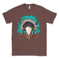Chestnut bull skull indian headdress Classic Tee - JahusDesignShop
