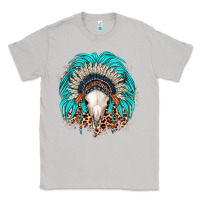 Moon Dust bull skull indian headdress Classic Tee - JahusDesignShop
