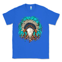 True Royal bull skull indian headdress Classic Tee - JahusDesignShop