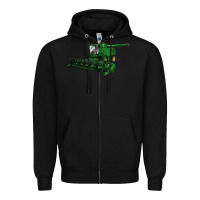 Black Harvester Zipper Hoodie - LillyAllenDesigns