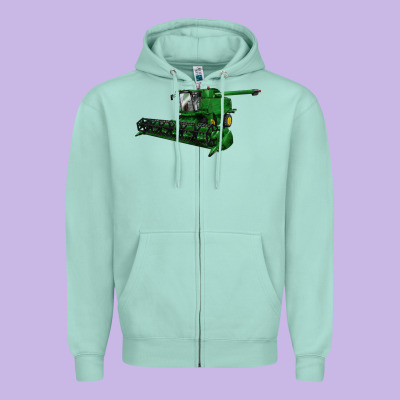 Harvester Zipper Hoodie Designed By Lillyallendesigns