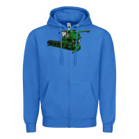 True Royal Harvester Zipper Hoodie - LillyAllenDesigns
