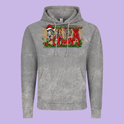 Christmas Western Papa Claus Vintage Hoodie Designed By Ranaportraitstore